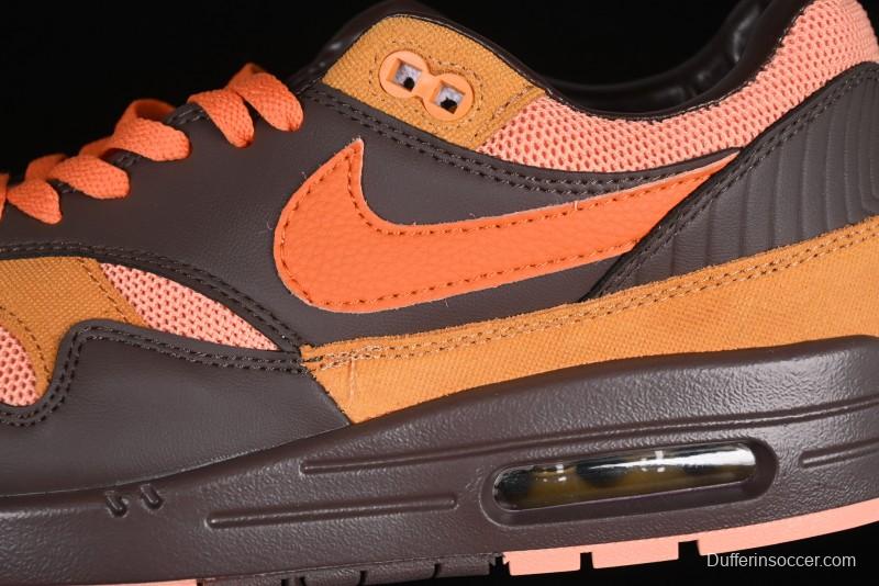 Nike Air Max 1 Retro Running Shoes with Half-Sole Air Cushion - HF7346-200