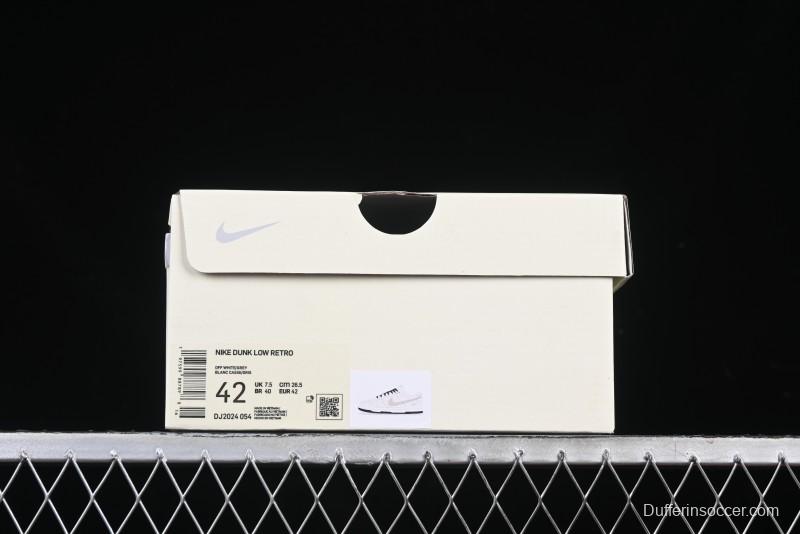 Nike SB Dunk Low Stussy Collaboration Barcode Embroidery Grey Hook Anniversary Custom Low-Top Casual Skate Shoes - DJ2024-054