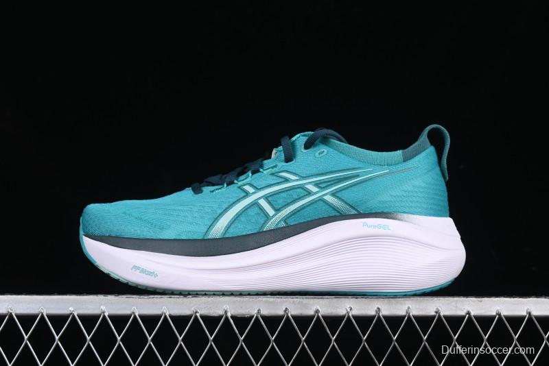 Asics Gel-Nimbus 27 Retro Breathable Casual Shoes Cushioned Men's Durable Running Shoes - 1011B958-301