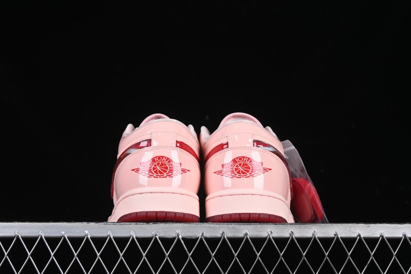 Nike Air Jordan 1 Low AJ1 Valentine's Day Jelly Pink Low-Top Lifestyle Basketball Shoes - HF3174-600