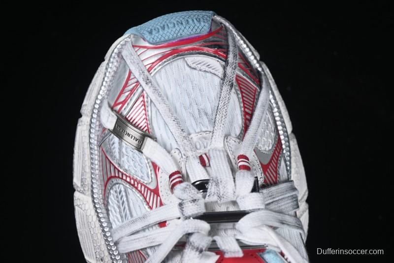 Balenciaga Phantom Sneaker 3XL Running Shoes with Transparent Heel Strap - W3XCH1614