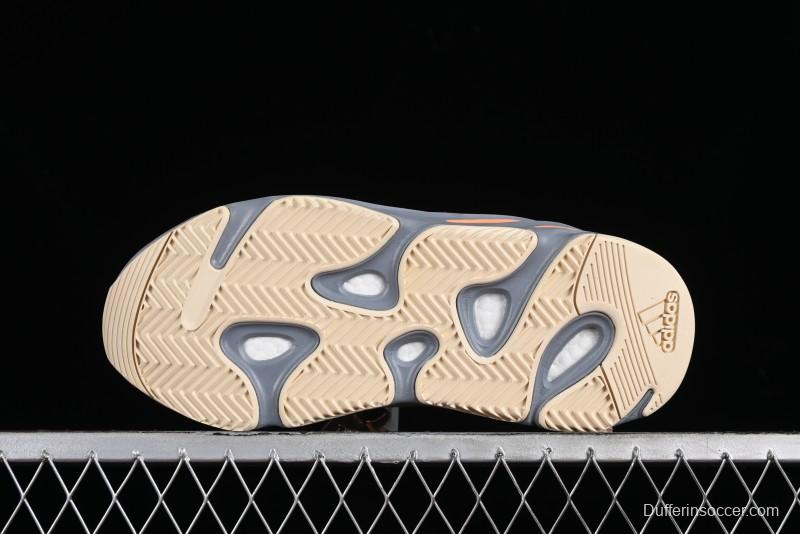 Adidas Yeezy Boost 700 Inertia Running Shoes with 3M Reflective Design - EG7597