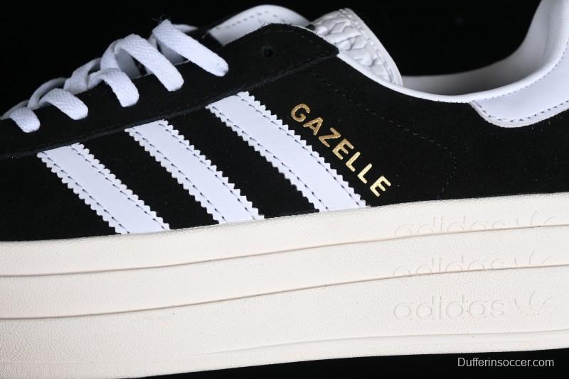 Adidas Originals Gazelle Bold HQ6912 Low-Top Sneakers with Thick Sole for Casual Wear, Non-Slip and Durable - HQ6912