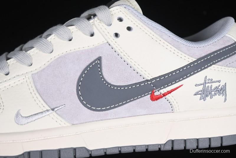 Nike SB Dunk Low Stussy Anniversary Edition Custom High-End Casual Sneakers - DM6868-027