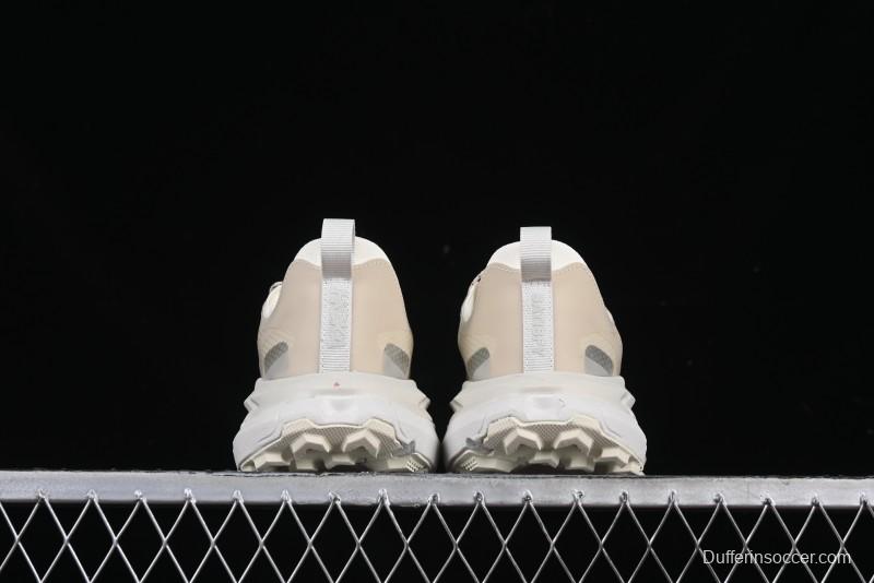 HOKA ONE ONE Satisfy Running Mafate Trail Low-Cut Cushioned Outdoor Hiking Shoes - 1157050 BONE