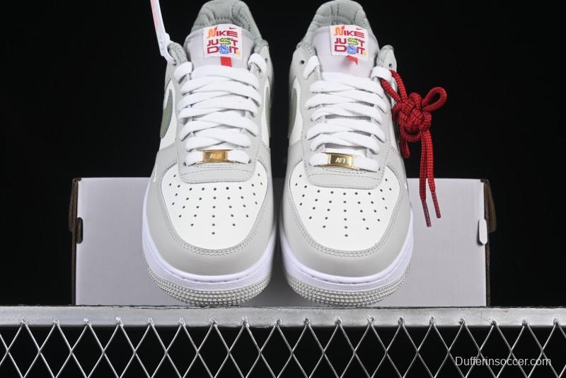 Nike Air Force 1 '07 Low Casual Sneakers with Full-Length Air Cushion - HV6000-131