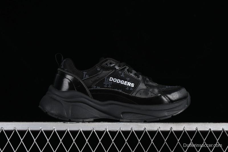 New York Yankees NY MLB Fast Ball Classic Monogram 24SS Retro Casual Running Shoes - 3ARNFSB4N07BKS