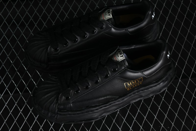 Wayne Original Sole Leather Low Sneaker with Melted Ice Cream Outsole - W.E5