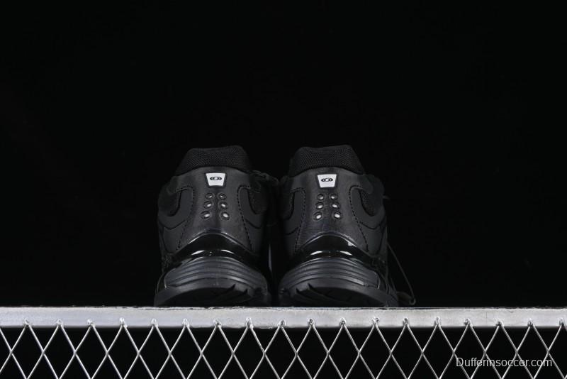 Salomon XT-Wings 2 All-Black Trail Running Sneakers - Sleek Performance and Style