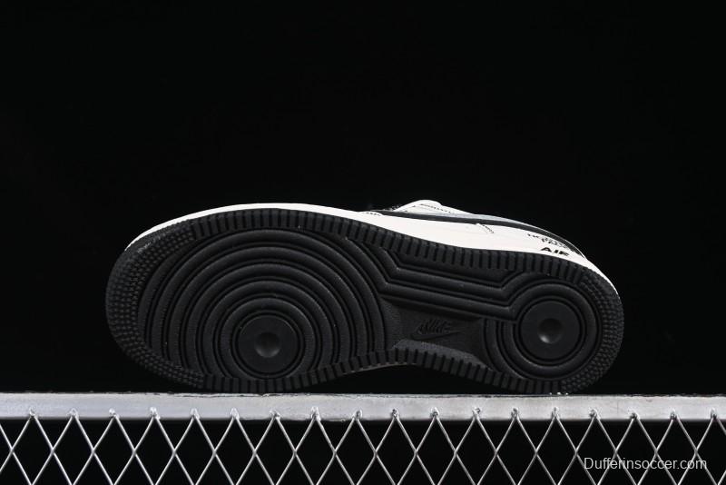 Nike Air Force 1 '07 Low The North Face x Comme des Garçons Black White Line Casual Sneakers - HH7518-050