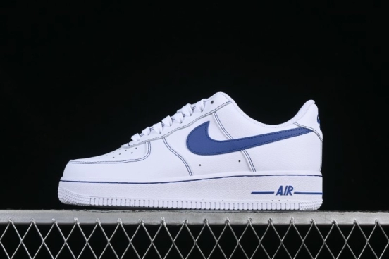 Nike Air Force 1 Low White & Blue – Iconic Leather Sneakers