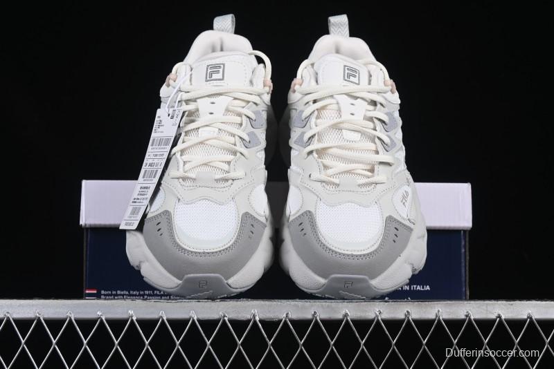 FILA Wave Fusion Chunky Sneakers - White & Gray