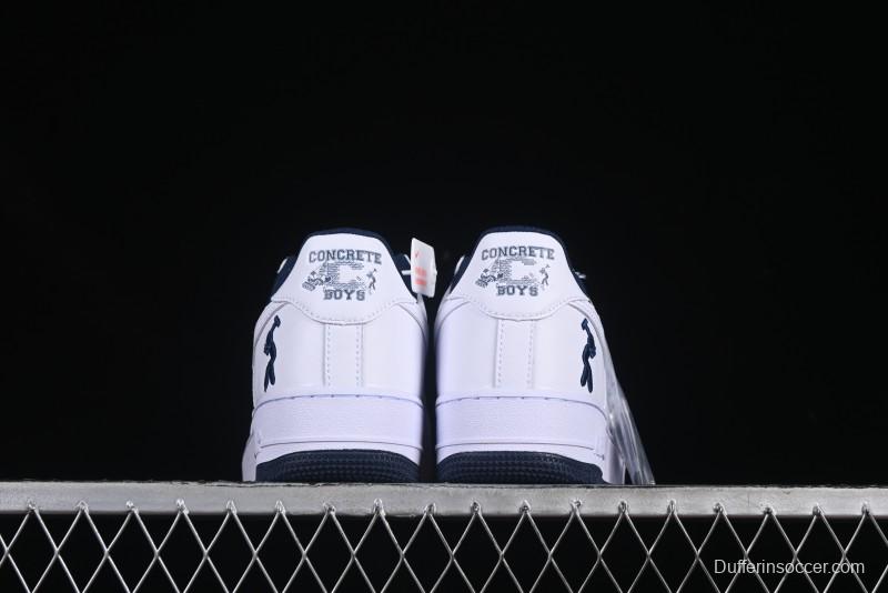 Nike Air Force 1'07 Low Casual Sneakers with Full-Length Air Cushion - IB5720-100