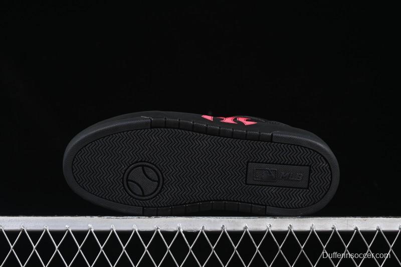 New York Yankees MLB Chunky Liner Custom Platform Sneakers in Neon Pink - 3ASXCA12N50WHS