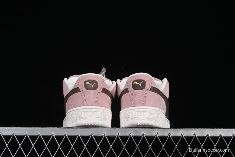 PUMA Suede Classic Sneakers - Rose Pink & Chocolate Brown