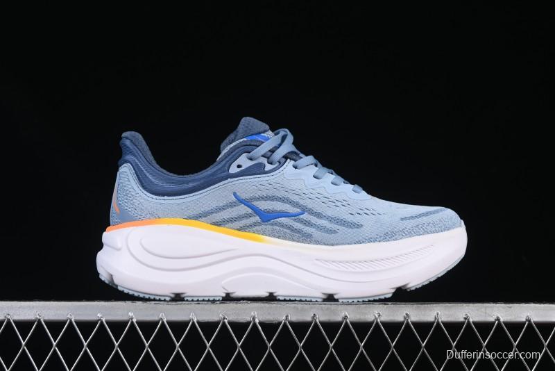 HOKA ONE ONE Bondi 9 Cushioned Running Shoes with Soft EVA Midsole - 1162013 DNP