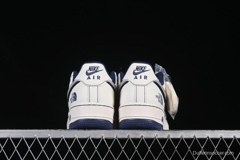 Nike Air Force 1 '07 Low The North Face x COMME des GARÇONS Navy Blue Line Casual Sneakers - HH7518-051