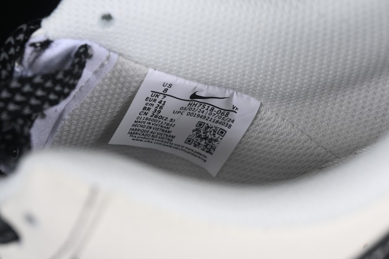 Nike Air Force 1 '07 Low Custom Casual Sneakers with Multiple Swoosh Design - HH7518-068