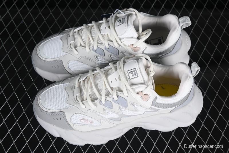 FILA Wave Fusion Chunky Sneakers - White & Gray