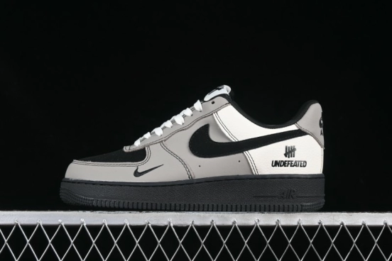 Nike Air Force 1 '07 Low UN Retro Gray Casual Sneakers with Full-Length Air Cushion - KK1988-064