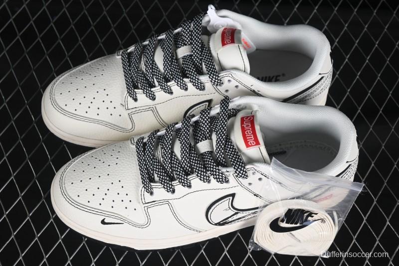 Nike x Supreme Dunk Low "Sketch Pack" - Premium Collaboration Sneaker