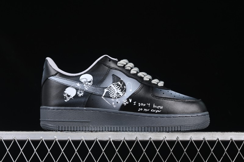 Nike Air Force 1'07 Low Gradient Skeleton Casual Sneakers - YD2425-110