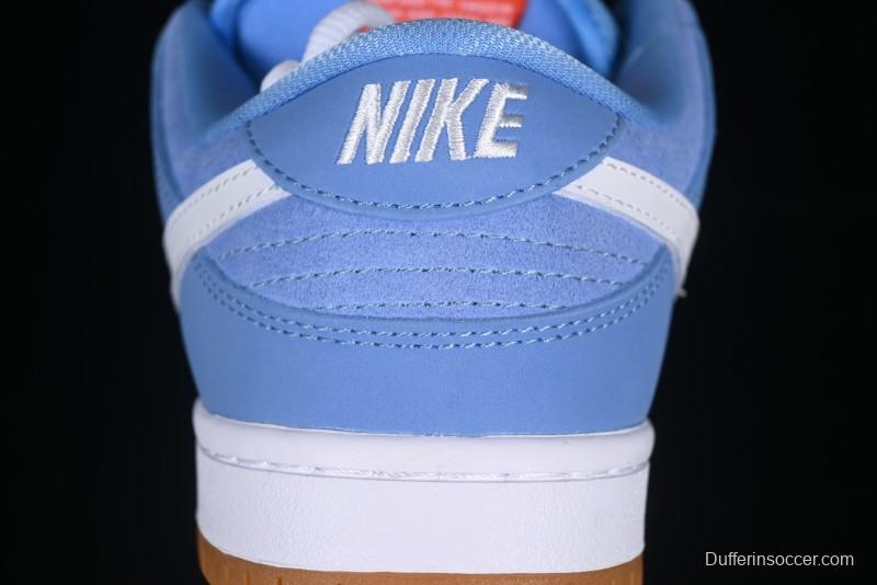 Nike SB Dunk Low Pro ISO University Blue Low-Top Skate Shoes - FJ1674-401