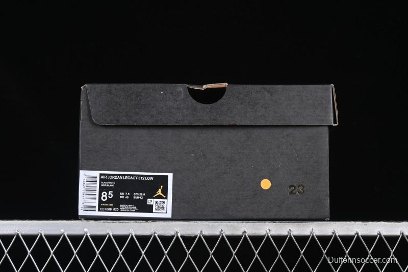 Nike Air Legacy 312 Low "Black/Sail/White" - Premium Style with Elephant Print Details