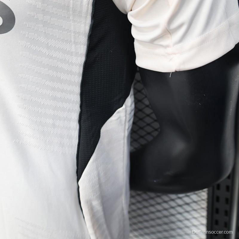 Player Version 25/26 Real Madrid White with Textured Pattern Jersey