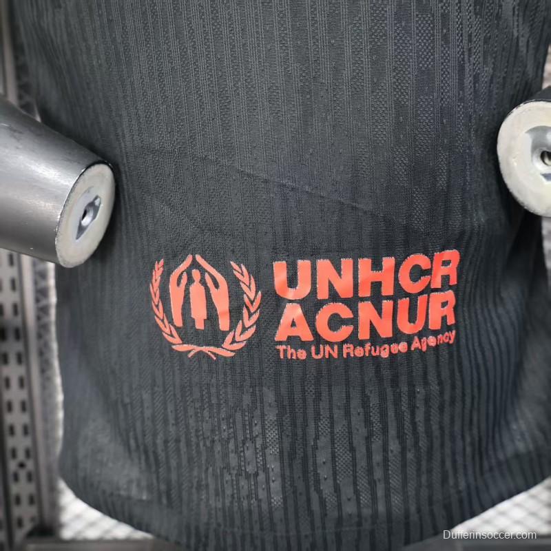 Player Version 25/26 FC Barcelona Black with Pink "T.S. 1989" Jersey