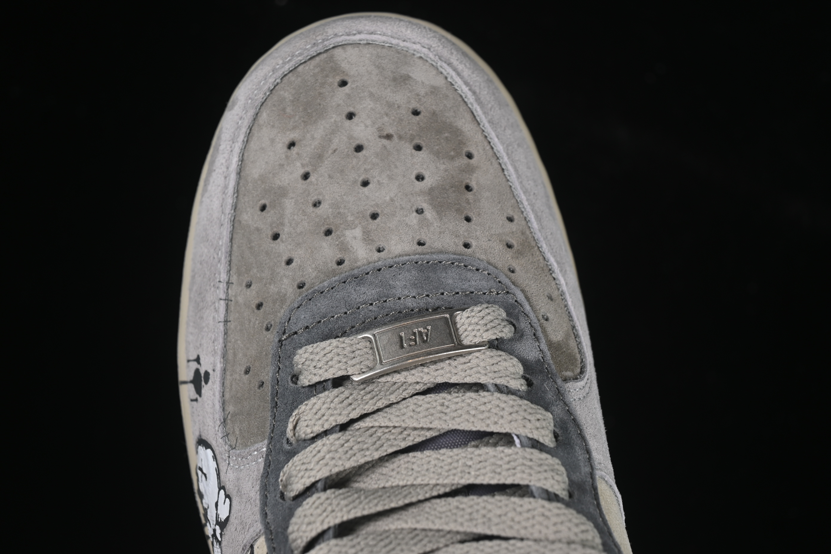 Nike Air Force 1'07 Low Dark Skull Casual Sneakers - YD2425-660