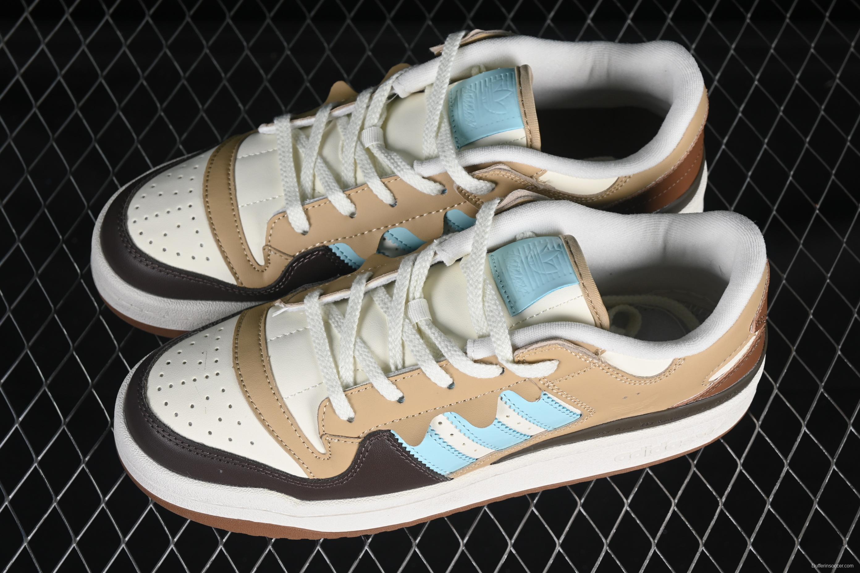 Adidas Forum 84 Low Retro Basketball Shoes - JR8033