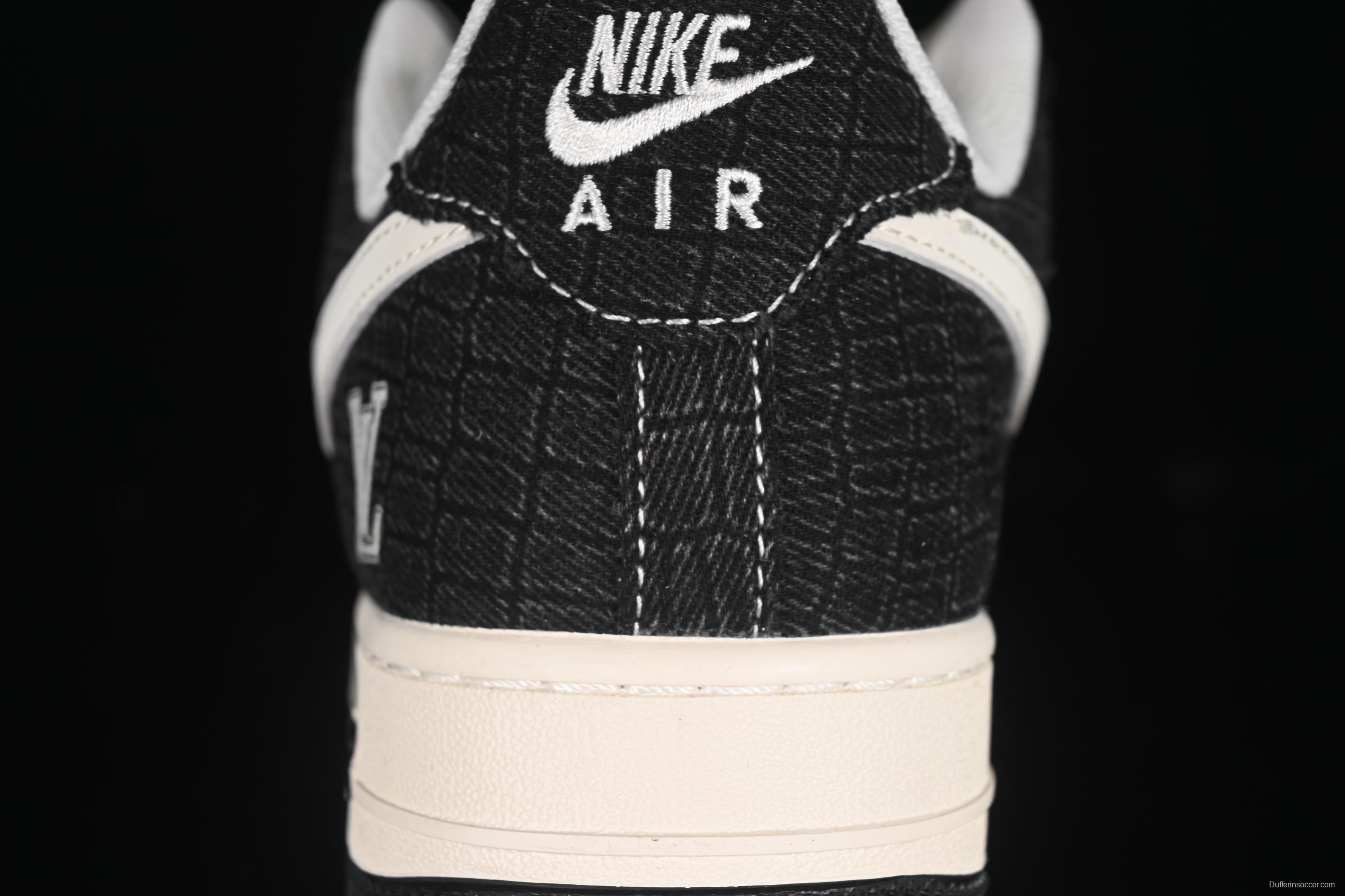 Nike Air Force 1 '07 Low LV Collaboration Denim Black Casual Sneakers - XS1958-550