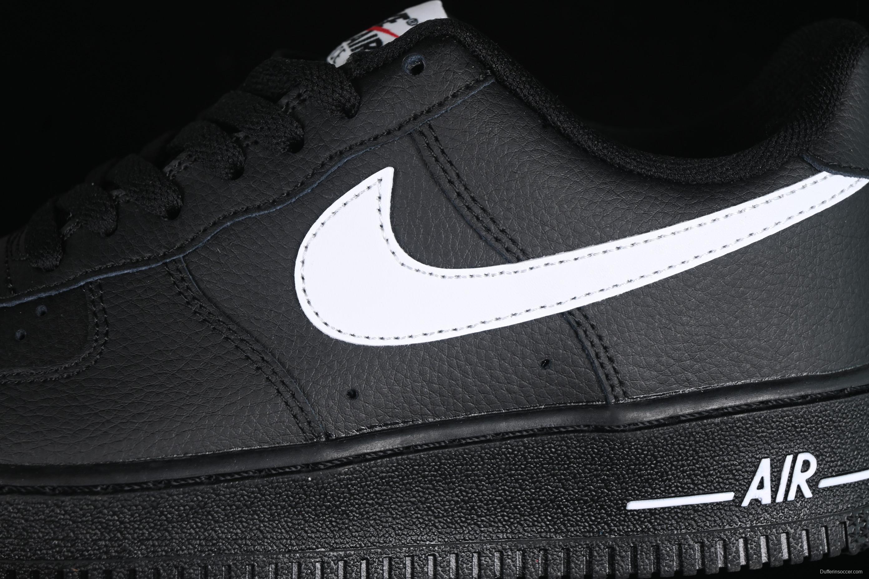 Nike Air Force 1'07 Low Casual Sneakers with Full-Length Air Cushion - HV6359-001