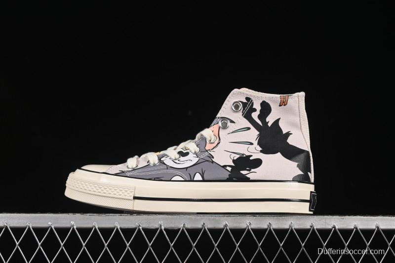 Converse Chuck Taylor All Star 1970s High Top Tom and Jerry Themed Casual Sneakers - A15111C