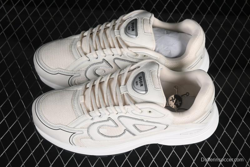 Dior B30 Sneakers with CD Logo Detail - AJE5