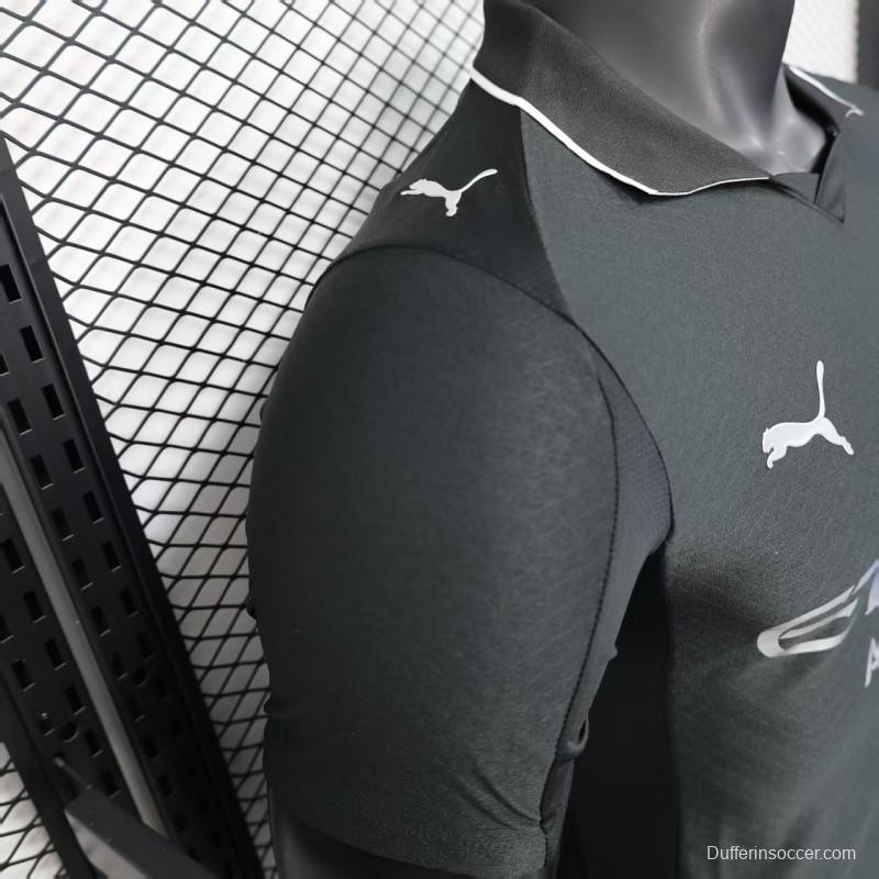 Player Version 25/26 Manchester City Black Away Jersey