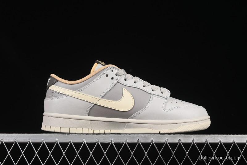 Nike SB Dunk Low Light Grey SB Low Top Casual Skate Shoes - IB4503-072