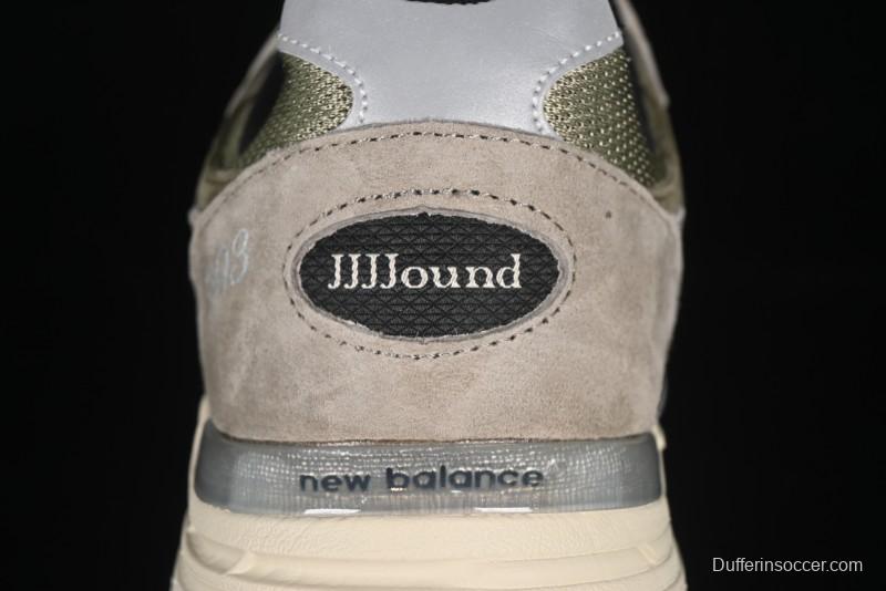 New Balance Made In USA M993 Classic Retro Running Shoes - U993JJ