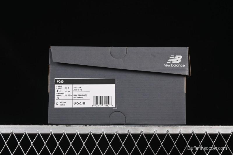 New Balance NB9060 Series Retro Casual Running Shoes with ABZORB Cushioning - U9060JBB