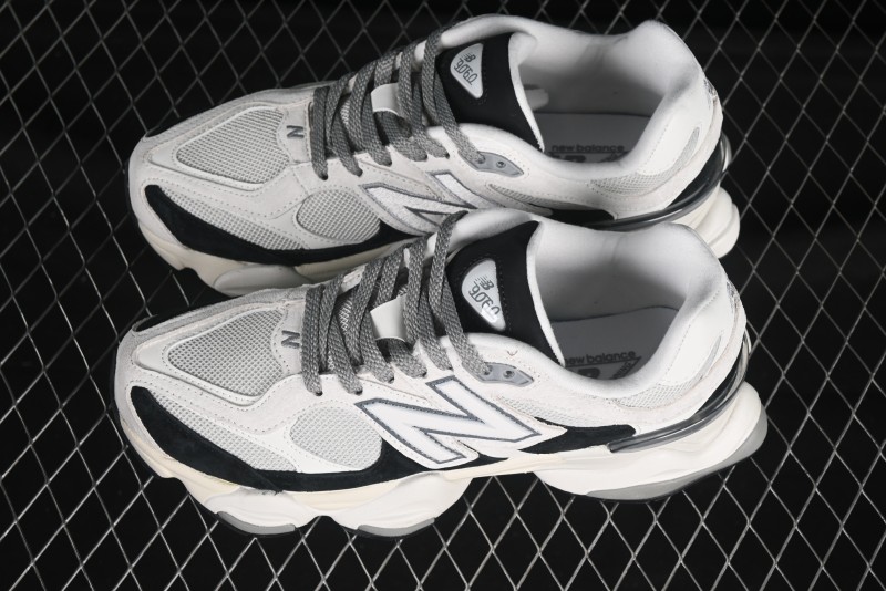New Balance NB9060 Series Retro Casual Running Shoes with ABZORB Cushioning - U9060JBB