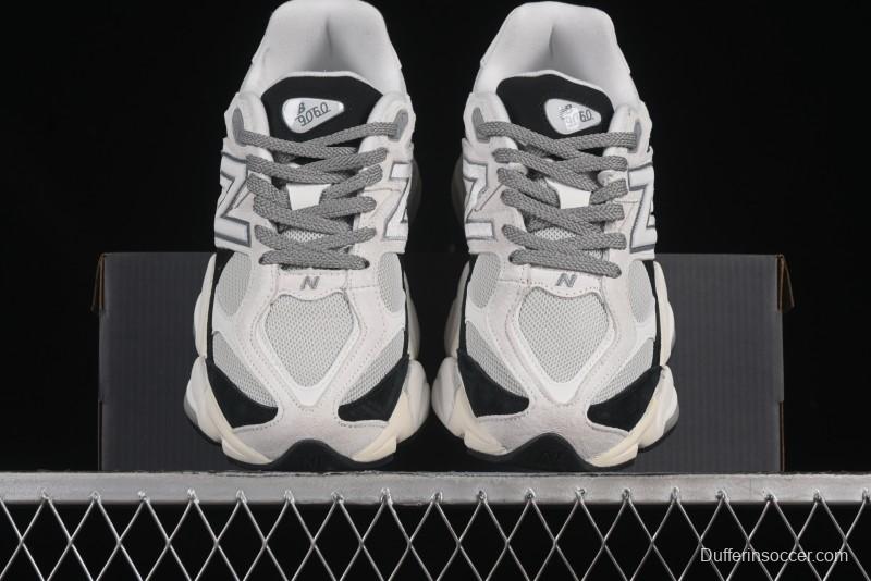 New Balance NB9060 Series Retro Casual Running Shoes with ABZORB Cushioning - U9060JBB