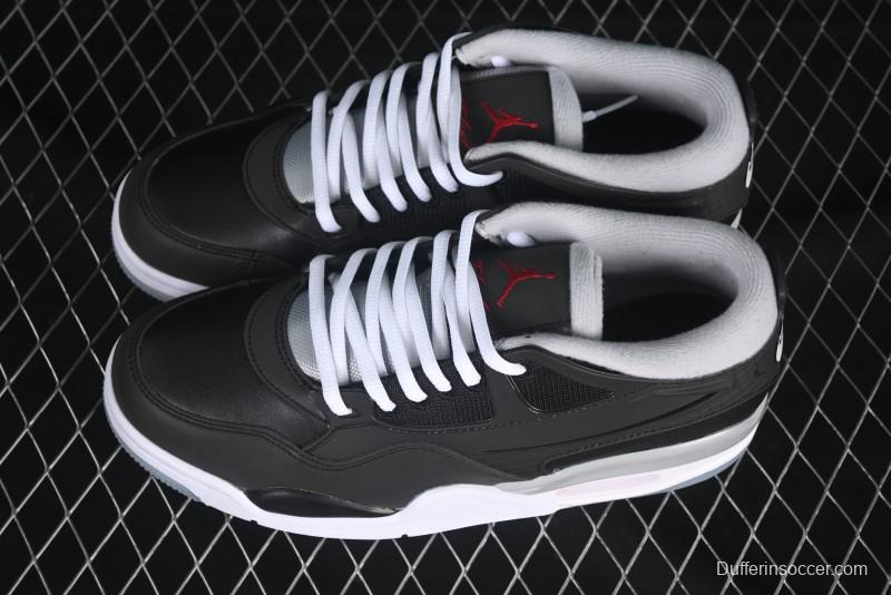 Nike Air Jordan 4 Remastered Sneakers in Black Grey White - HV5184-010