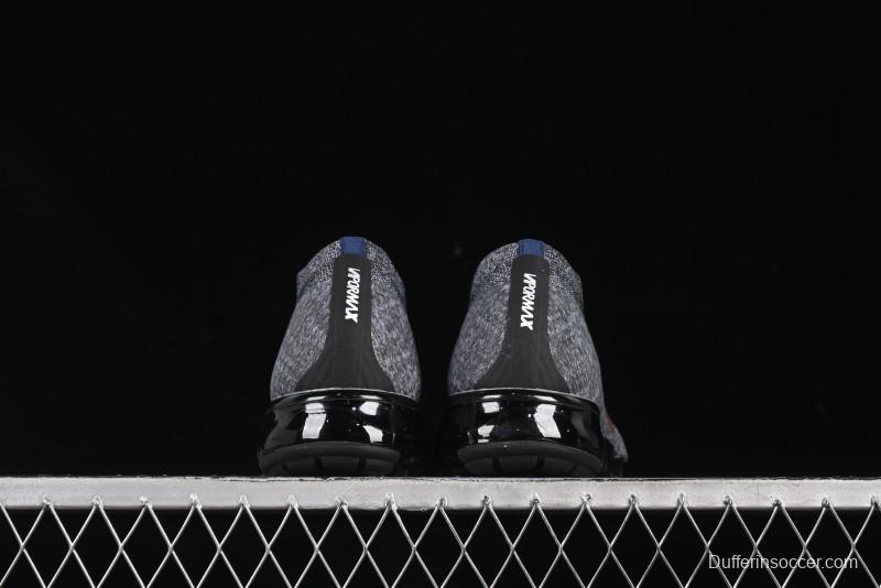 Nike Vapormax Flyknit Breathable Casual Running Shoes with Full-Length Air Cushion - 849558-010