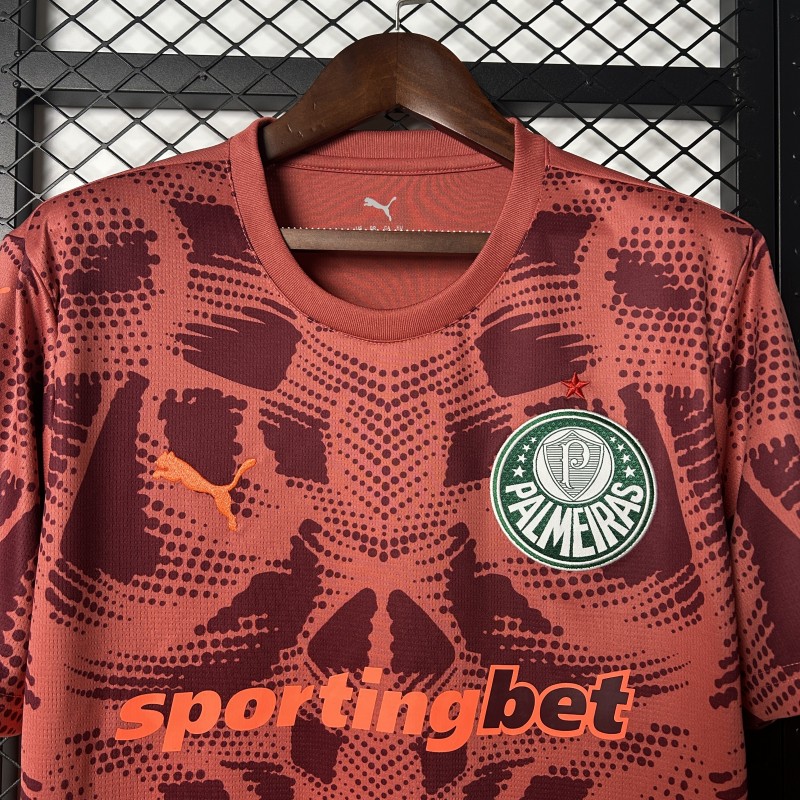 25/26 Palmeiras Goalkeeper Red Jersey