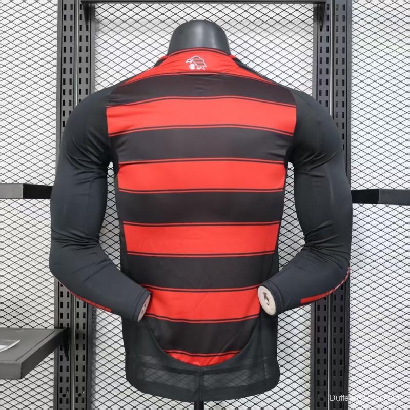 Player Version 25/26 Flamengo Home Long Sleeve Jersey