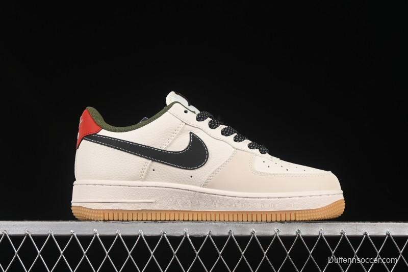 Nike Air Force 1 '07 Low Supreme Collaboration Gradient Gum Sole Casual Sneakers - XS1958-567