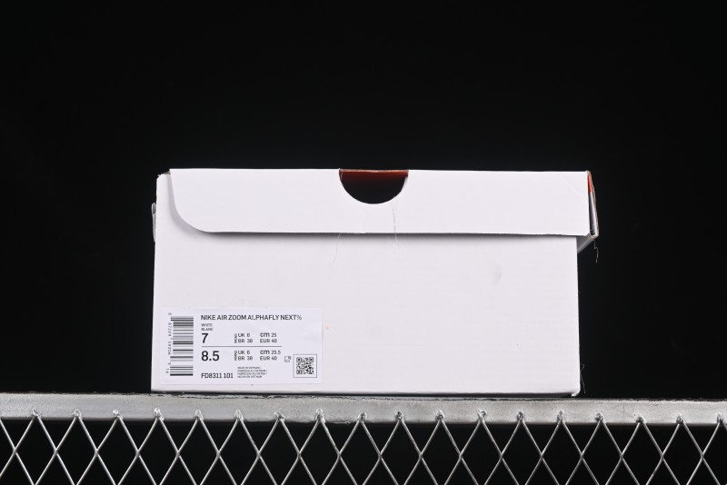 Nike Zoom VaporFly Next 3% Prototype Super Marathon Running Shoes with Dual Air Zoom and ZoomX Foam - FD8311-101