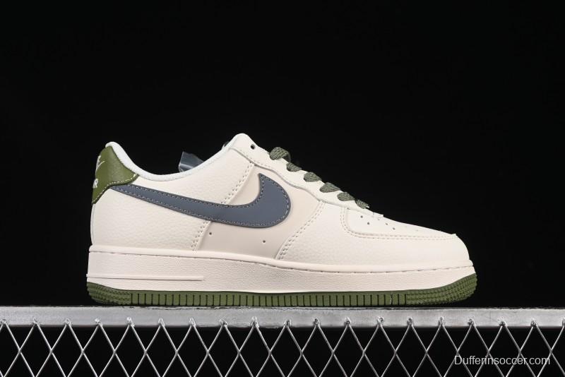 Nike Air Force 1'07 Low Gucci Collaboration Green Grey Pattern Casual Sneakers - XS1958-563