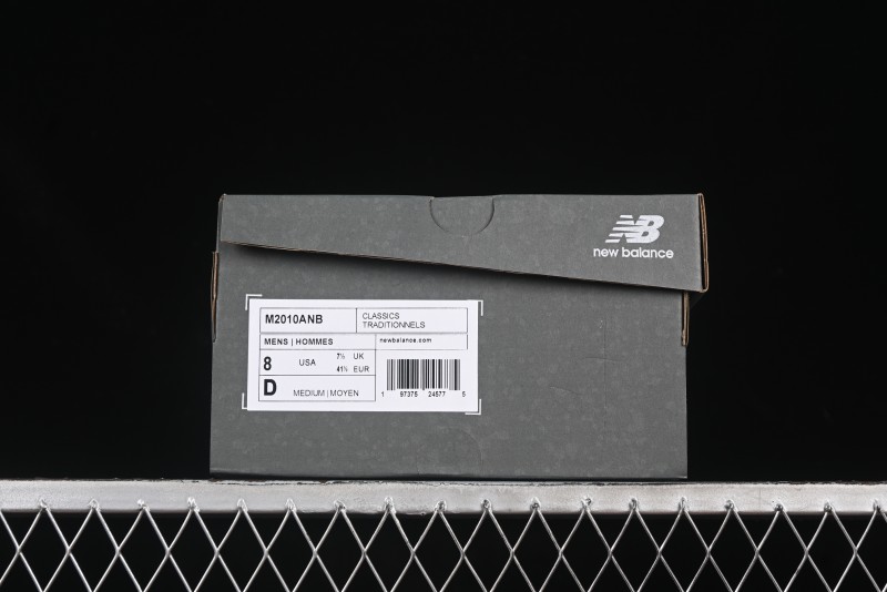 New Balance 2010 Series Retro Casual Running Shoes with Soft Suede and Nylon Mesh - M2010ANB